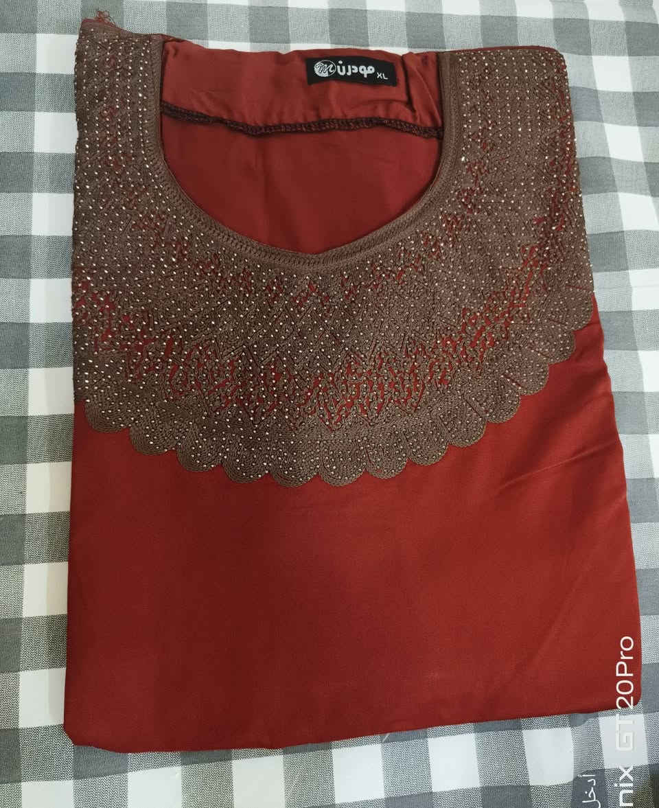 وصل جديد 
دشداشة تطريز ملكي ستراس
خامة كشمير مطاط الاصلي
قياس ml xl xxl
تلبس لوزن ٥٠ ل٩٠
سعر ١٥ الف
يتوفر توصيل بسماية الف
بغداد والمحافظات ٥ الف


**إذا كنت صاحب هذا الإعلان وتريد حذفه لأي سبب، رجاءا أرسل رسالة إلى الدعم الفني**