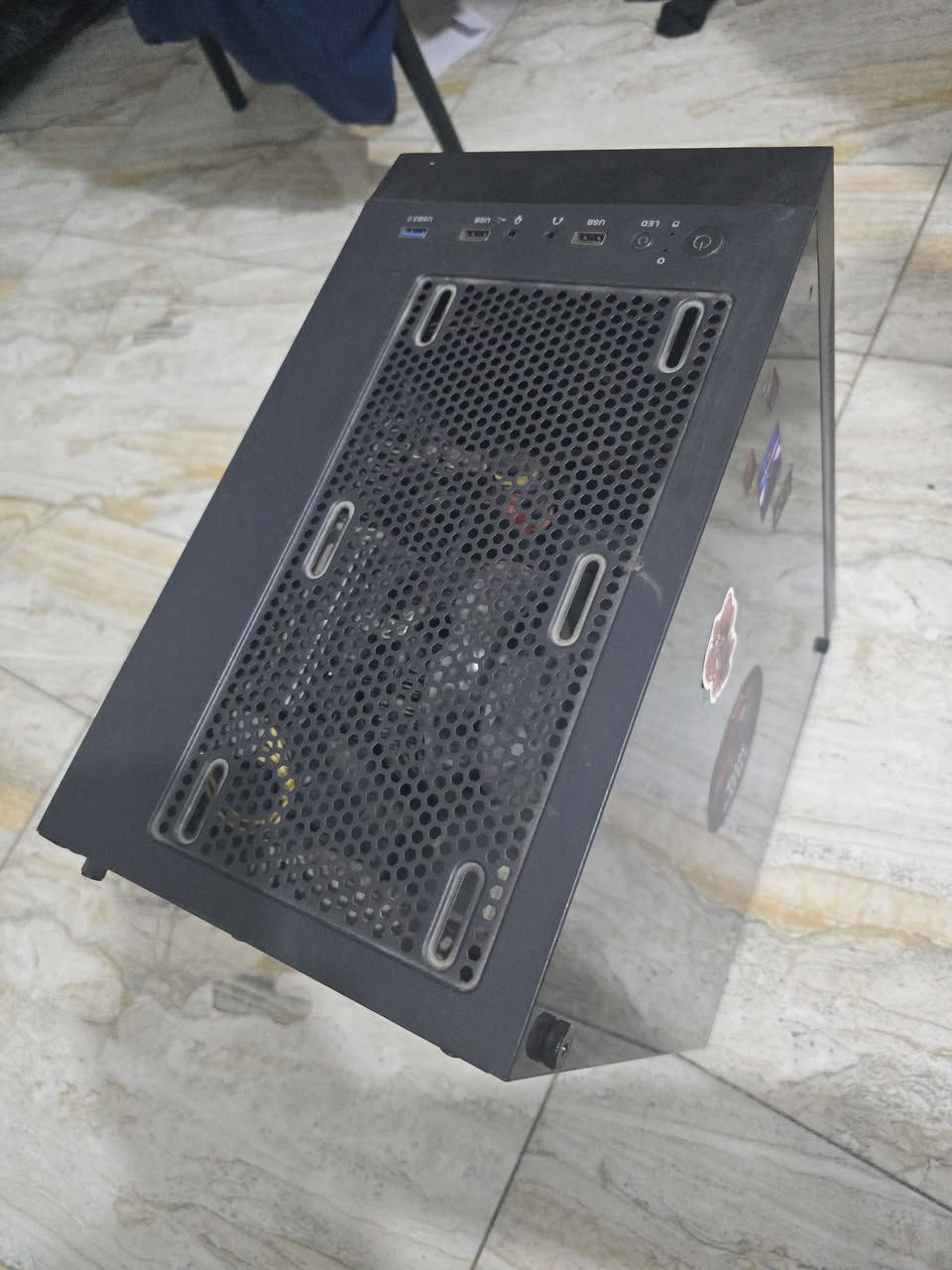 Pc للبيع

Gtx 1070 
Intel(R) Core(TM) i7-7700
16 ram 
2tb hdd
128 ssd
 ووياها شاشة وماوس وكيبورد ب650 الف


**إذا كنت صاحب هذا الإعلان وتريد حذفه لأي سبب، رجاءا أرسل رسالة إلى الدعم الفني**