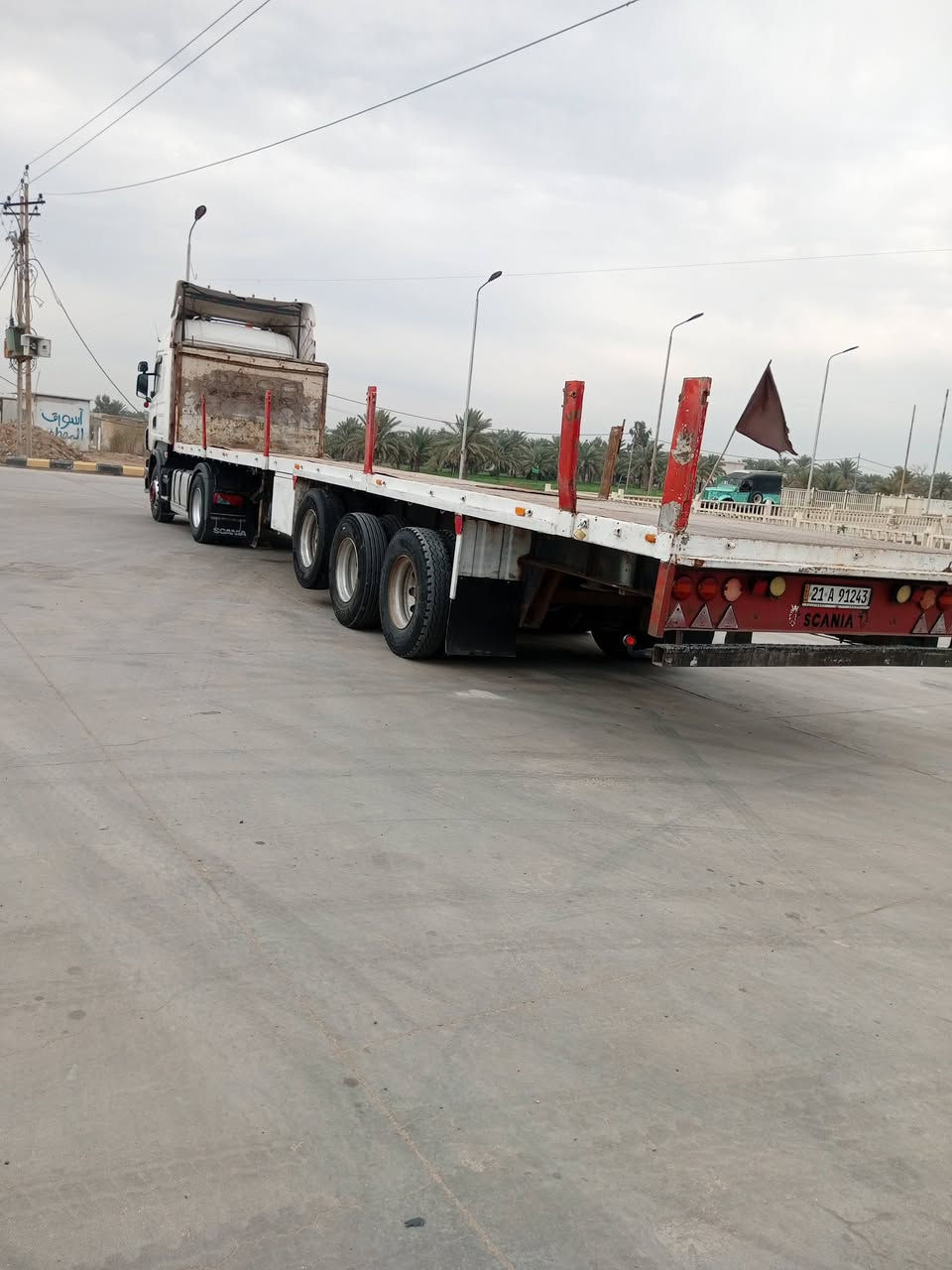 سلامو عليكم سكانيه موديل ٢٠٠٥ كفاله عامه راس وعربانه مكينه انجكشن عربان مزوج رقم سليمانيه دولي شرط تحويل سعر (٢٥٥(وبيه مجال /***********
