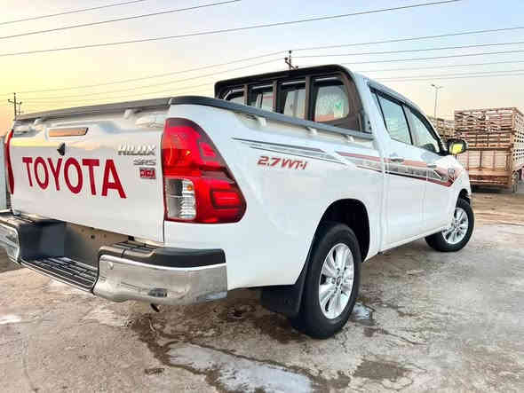 سلام عليكم 
للبيع تيوتاا هايلكس 
موديل 2023 
مكفوله كفاله عامه 
فول مواصفات ساز أم الضمان 
بصمه تشغيل بصمت ابواب 
تبريد شاشه كامره دوران 
تبريد كشنات قطعتين 
4 جام اوتو 
شحن لاسلكي 
مثبت سرعه مري شفط 
ترحيب عنده القتراب 
رقم بغداد بااسمي الجديد 
سنويه جديده 
سياره كارتون جاهزه تخم تاير الشركه والسبير مانازل 
مكان السماوه 
السعر 286 
للستفسار اتصل 
***********
***********
