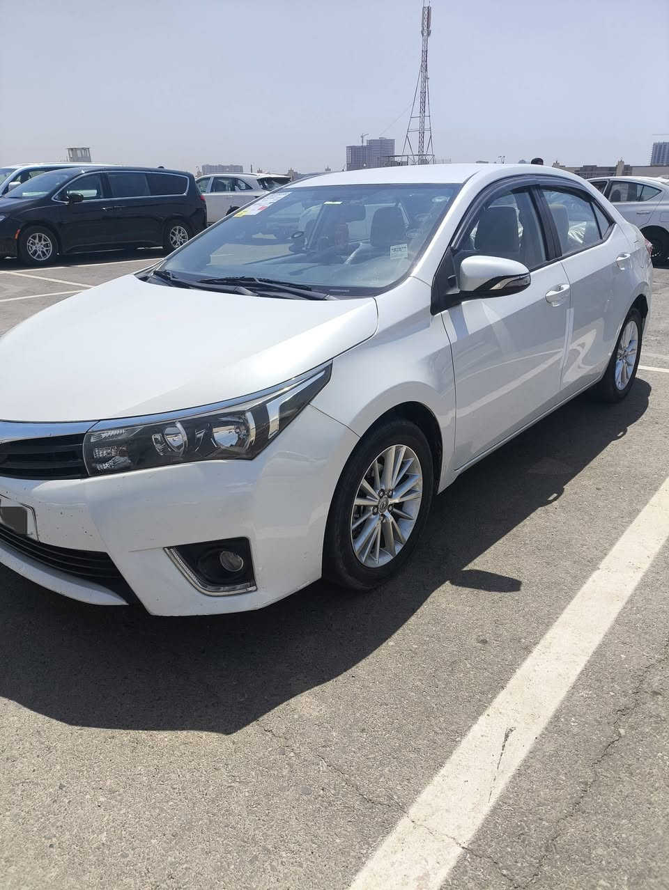 الي يدور نظيف فقط
كورلا موديل 16 كفالة من الصبغ و الشخط عدا الدعامية فقط
محرك 2000 نص فول
رقم اربيل باسمي شرط التحويل 
السونار موجود  تخم تاير باتري كل جديد
ملاحظة بيه رصعتين اصغار فقط
السعر ١٦٠
***********
