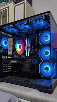 تجميعه كامله شاشه 27... Mass.165hz المعالج 3600 ....AMD Ryzen 5 كرت شا...