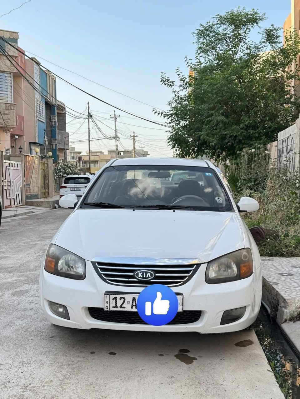 كيا سبكترا موديل 2009 نينوى ابيض وارد امريكي محرك 
2000 شرط تدفئة وتبريد شرط 
صبغ جاملغ يسار وبوند بدون دواخل مع تبديل بابين جهة اليمين اصلي وبدون دواخل 
المكان : موصل الفلاح الثانية 
السعر: 92 بيها مجال بسيط جداً 
للأستفسار *********** - ***********
