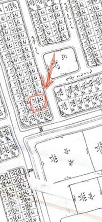 محطه نابلس صلاح الدين • طابو ملك • قطعتين ٣٠٠م