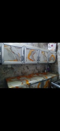 كاونتر ٣قطع • ثلاجه • بيت غضيب