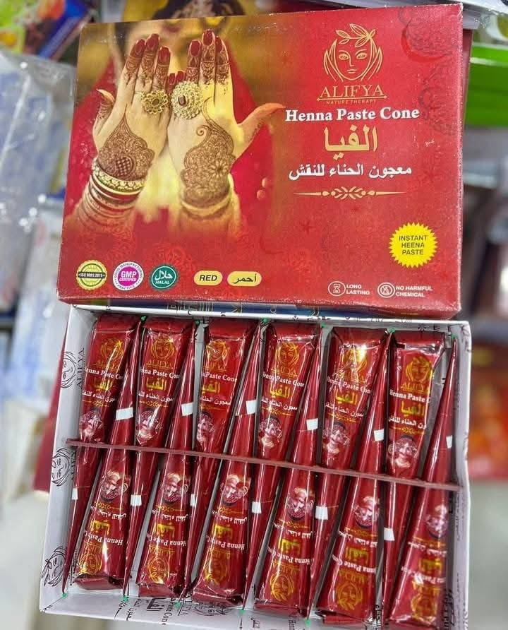 #حنة_نقش
بعد نفاذ الكمية رجعنا وفرناها الكم بثلاث الوان
 البني والماروني والاحمر 

▪️سعر الكبوس  #الف_دينار فقط وسعر الباكيت يحتوي على 12 قطعة 10 الاف دينار 

▪️حنة اصابع غطس او  عجينة الحنة الاماراتية ترند هاي الايام سعر العلبة 5 الاف دينار فقط

▪️ستيكرات لاسقة تحتوي على عدة اشكال 🔥 الطبقة 1250 دينار 

توجد كميات من الحنة الي يريد كمية اله سعر  خااص

*يوجد خدمة توصيل لجميع محافظات العراق وسعر التوصيل 3000 دينار فقط و لجميع المحافظات 

للطلب يرجى مراسلة الصفحة او مراسلتنا على الواتساب *********** او الرقم الثاني 
 0783 815 1266 

 
عنواننا : الانبار / راوه /راوه الجديدة / محل اعشاب الشفاء
