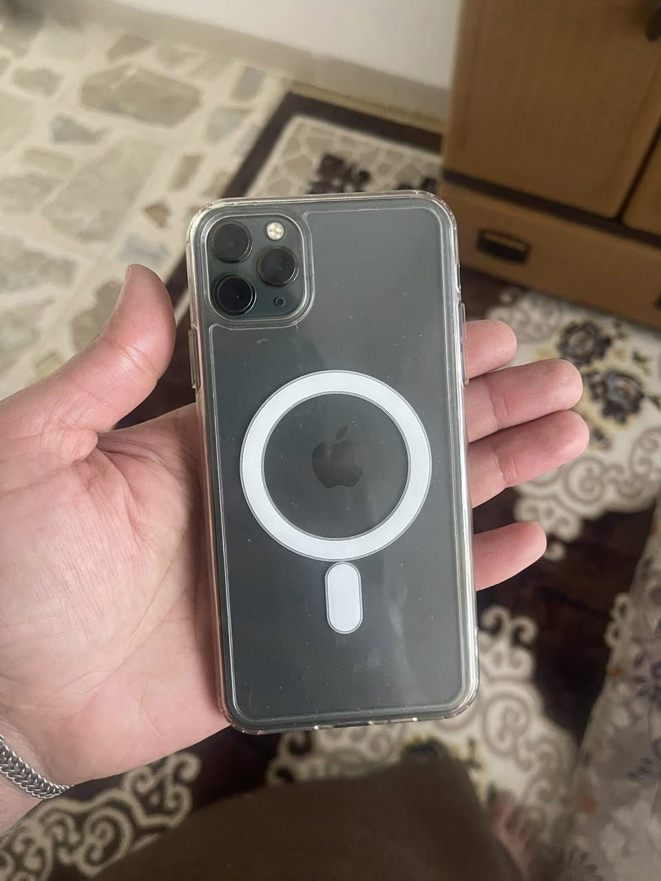 ايفون 11 برو ماكس نضافه 95%
فقط بطاريه مستبدله بااصليه
ذاكره ٦٤
(٣٠٠ الف)***********
