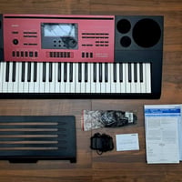 Casio ctk-6250 كامل مع جميع اغراضه  نضيف بدون اي اعطال أو مشاكل 360الف...