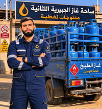 ساحة الجبيرية الثانية • غاز الطبخ • تجهيز سريع