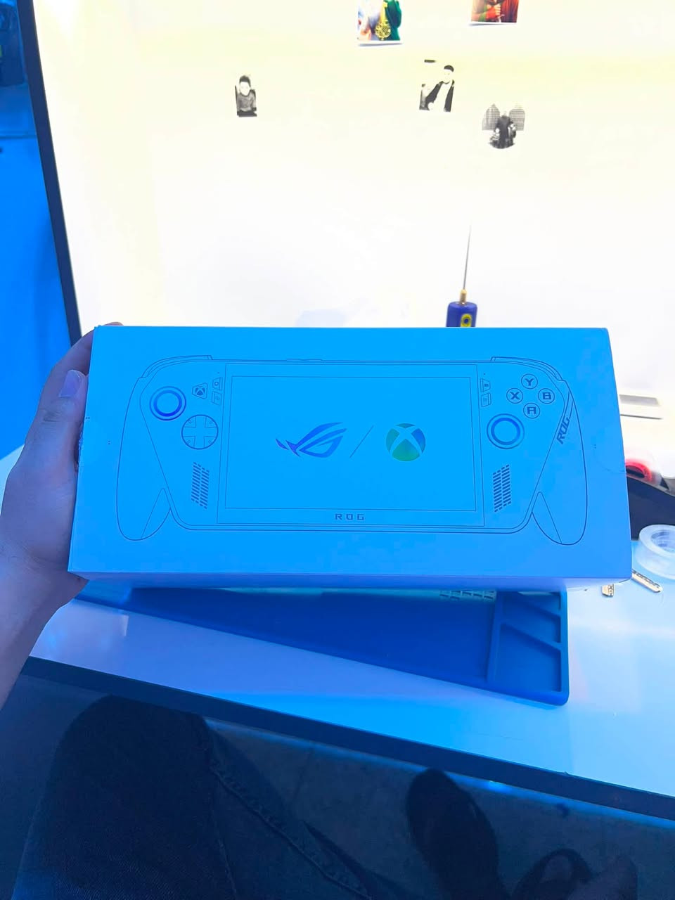 للبيع rog xbox ally 
نسخة 2025 
ذاكرة 512
معالج ryzn z2 A
جهاز نضافة 100‎%‎ 
استخدام بسيط جدا شهر وشوي 
توصيل متوفر السعر 750 الف فقط 
***********
