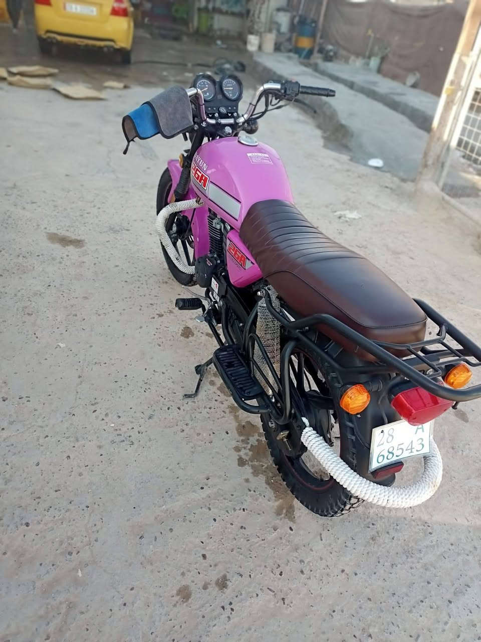 شونهم لشباب شباب دايون نفخ موديل٢٣ رقم نجف دراجه ما صارلها سبوع من خذتها  دراجه  بعد حلا من لصور  للتواصل *********** مكان نجف
