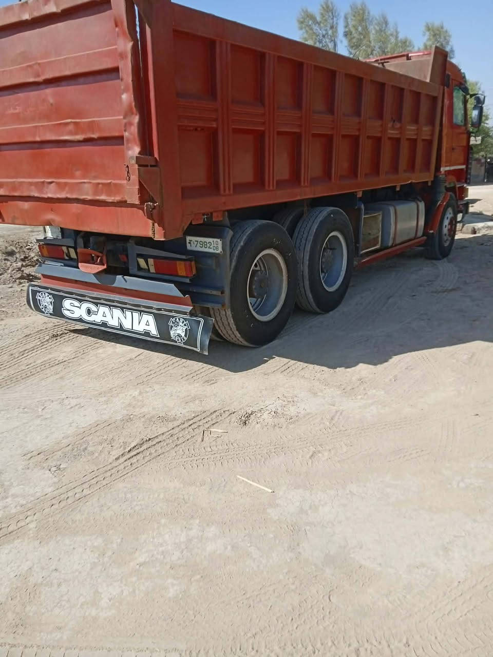 السلام عليكم
للبيع سكانيا قلاب سكس 143 محرك 8 مجموعه مان رقم بغداد سنويه ل 27 مكفوله تخم تاير 24 المكان بابل  الاستفسار
***********
