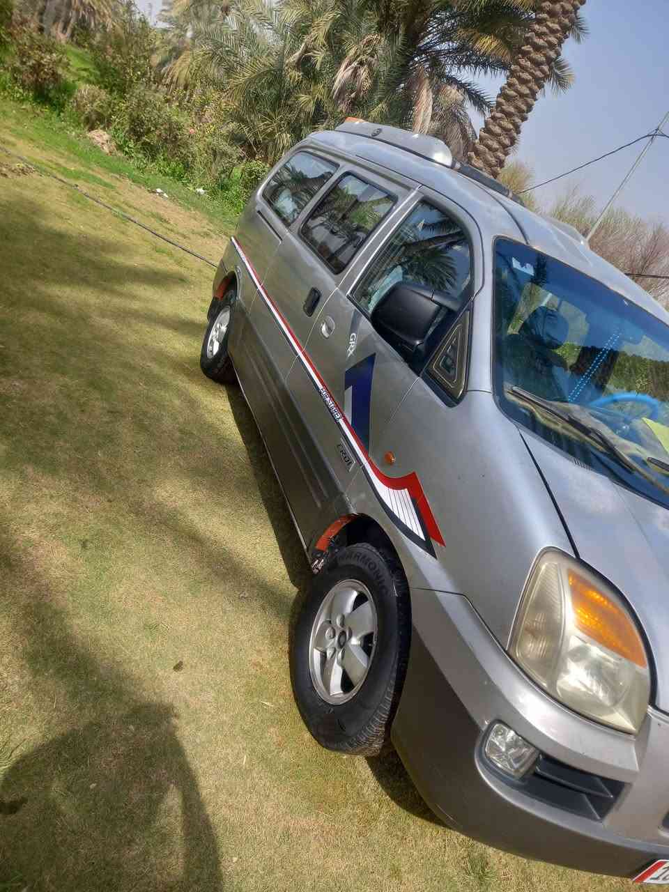 السلام عليكم ستاركس موديل ٢٠٠٧ كير محرك اكسل خير من الله تخم تاير جديد كهربائيات شغاله تبريد شغال السعر ٧٥ وبيه مجال 
المكان واسط الحفريه ***********
