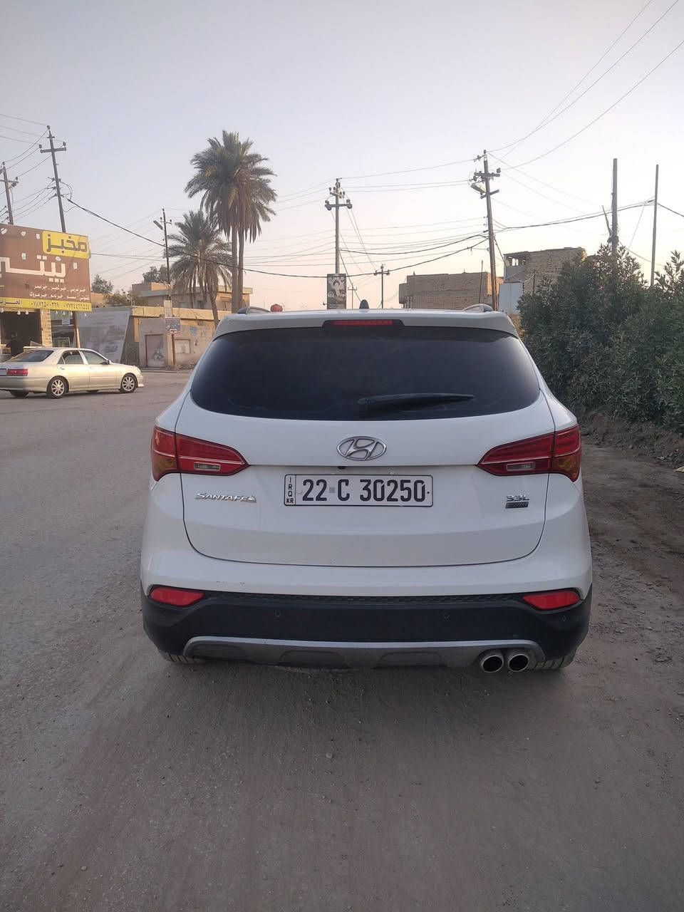 السلام عليكم هونداي سنتافي
للبيع موديل 2013
خليجي فول مواصفات 1/1 
مكينه 6سلندر خير من الله لا تنقيص ولاتبخير
كير خير من الله
حداديه جديده
تخم تاير
تبريد ثلاث قطع ثلج
تدفئه شغاله
مواصفات السياره
بصمة تشغيل وبصمة ابواب
بنوراما
كشنات كهرباء
كامره دواره
بك لايت لد
لد امامي نهاري
نحكم ستيرن جهتين
لايت زينون اصلي شرط نهار
مانع انزلاق
فور ويل
حساسات خلفيه
مري شفط
ترحيب عند الاقتراب
مكان السياره بابل قضاء الهاشمية 
السعر168وبيه مجال
رقم***********
