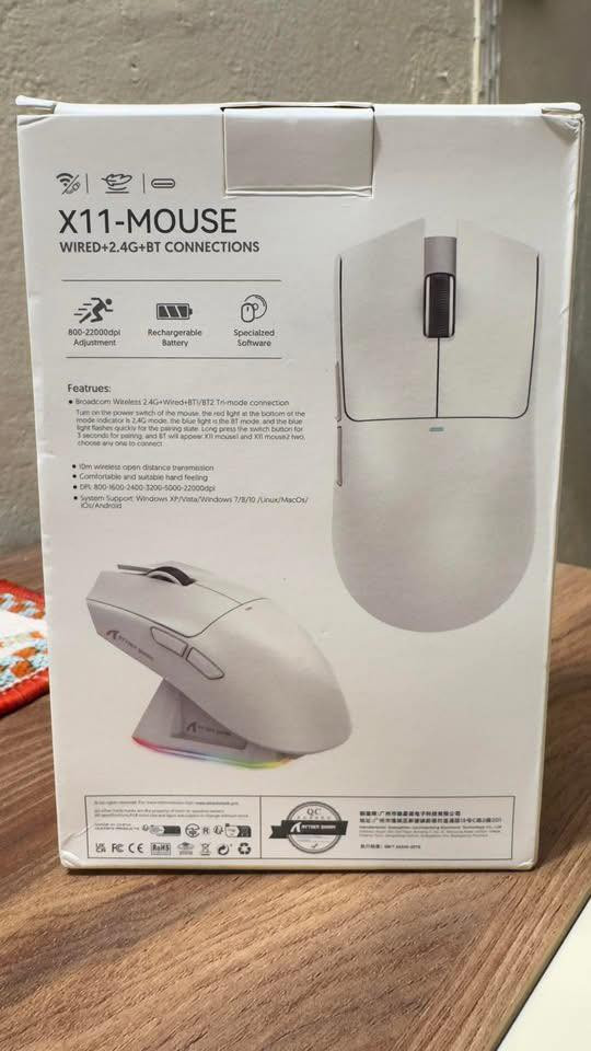 ماوس اتاك شارك  attack shark جديد السعر 30 الف


**إذا كنت صاحب هذا الإعلان وتريد حذفه لأي سبب، رجاءا أرسل رسالة إلى الدعم الفني**