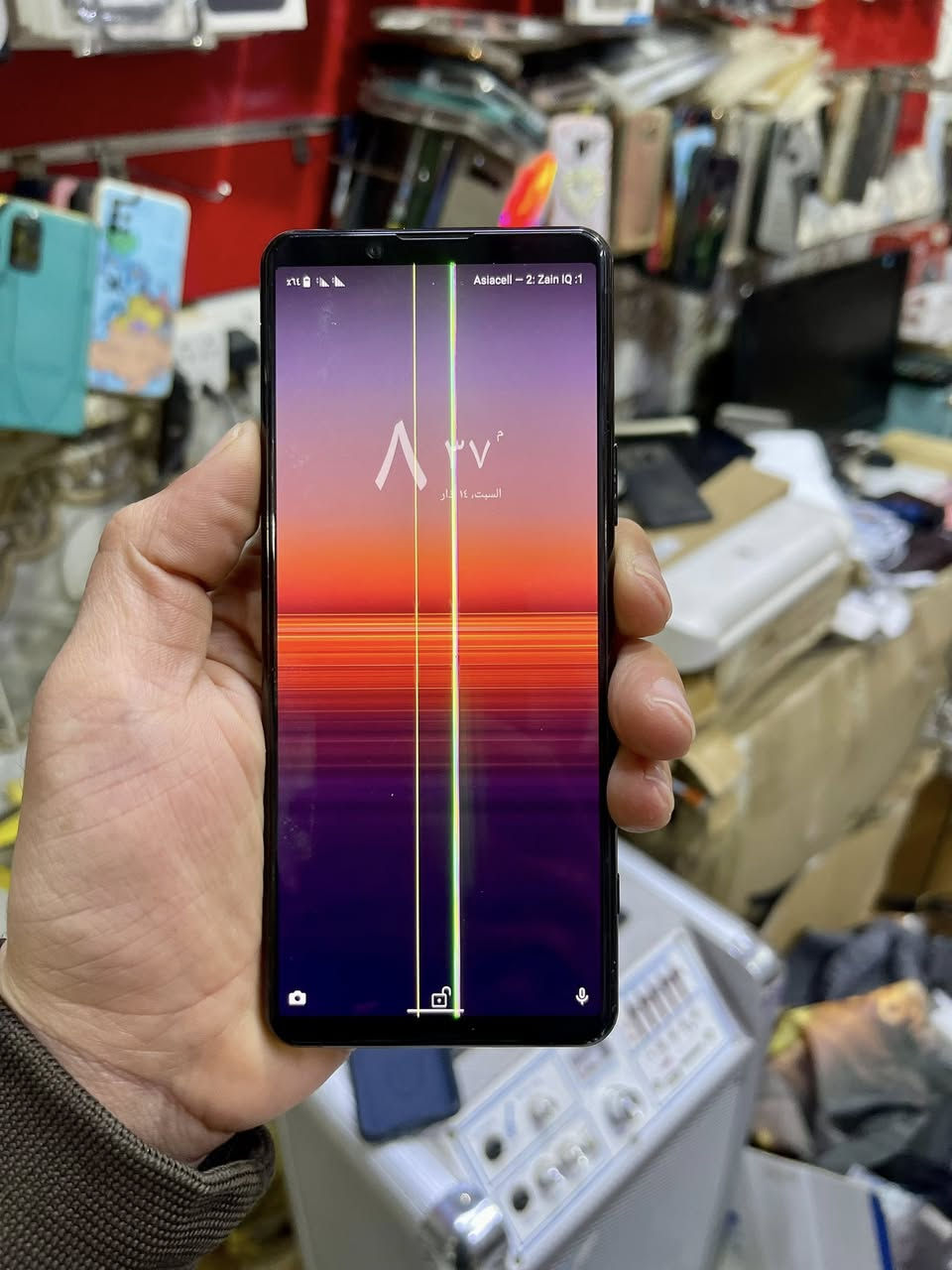 سوني 5 مارك 2  جهاز نضيف جداً
نسخة عالمية (((دبل شريحة))) بلادي على وضع الشركة
128 رام 8 
معالج سناب دراجون 865
بي خطين بالشاشة (موضح بالصور بدون تاثير ع الجهاز)
السعر 100 قفل عدا التوصيل متوفر توصيل جميع المحافظات


**إذا كنت صاحب هذا الإعلان وتريد حذفه لأي سبب، رجاءا أرسل رسالة إلى الدعم الفني**