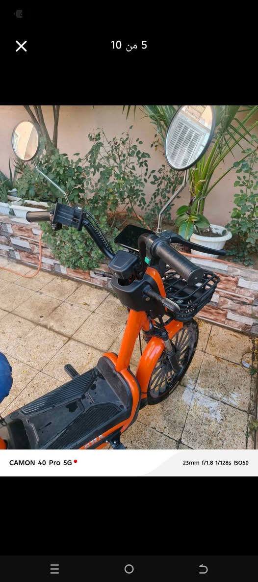 ‏دراجة شحن للبيع
‏الشركة المعروفة SHA
‏١-خمسة بطاريات شحن جديدة ام دبل
تمشيك 40 كليو متر شرط ضمان
‏٢-شاحن اصلي بالكارتون
‏٣-اربع سرعة كير 
‏٤-سرعة ٧٥ سريع
‏٥-يمشي٤٠كيلومتر
‏٦-دبل بصمة 
‏٧-دبل سويج
‏٨-دبل اشارات ورماش
‏٩-لايت امامي قوي ابيض
‏١٠-دبلات عدد اربعة
‏١١-تايرات نظيفة
‏١٢-مستعمل لمدة شهر
‏١٣-لايت خلفي احمر
‏١٤-سلة امامية اصلية
‏١٥-بطاريات وشحن ضمان
‏١٦-وقافية عدد ٢
‏١٧-ستاند وشاحن هاتف
‏١٨-هورن اصلي


**إذا كنت صاحب هذا الإعلان وتريد حذفه لأي سبب، رجاءا أرسل رسالة إلى الدعم الفني**