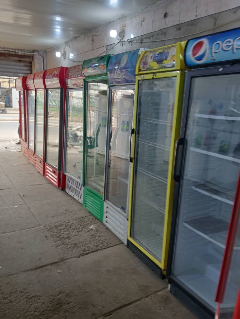 تم بعون الله وفضله وصول وجبه جديده من العارضات والثلاجات شرط الشغل والتبريد  قطعه اخو الجديد باسعار حلوه
مكان شارع عشرين شارع صلاة الجمعه مقابيل ساحه العمال سابقا *********** ناصرية, ذي قار
