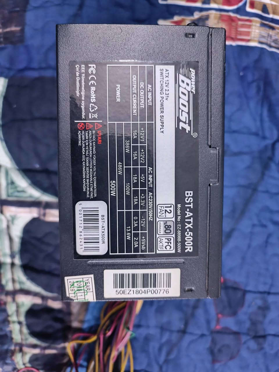 السلام عليكم بورسبلاي power supply 500W
نوعية ممتازة وراقية مستخدم شي قليل 
🔴السعر 35 الف بي مجال متوفر توصيل 🟢عل فحص بغداد, العراق


**إذا كنت صاحب هذا الإعلان وتريد حذفه لأي سبب، رجاءا أرسل رسالة إلى الدعم الفني**