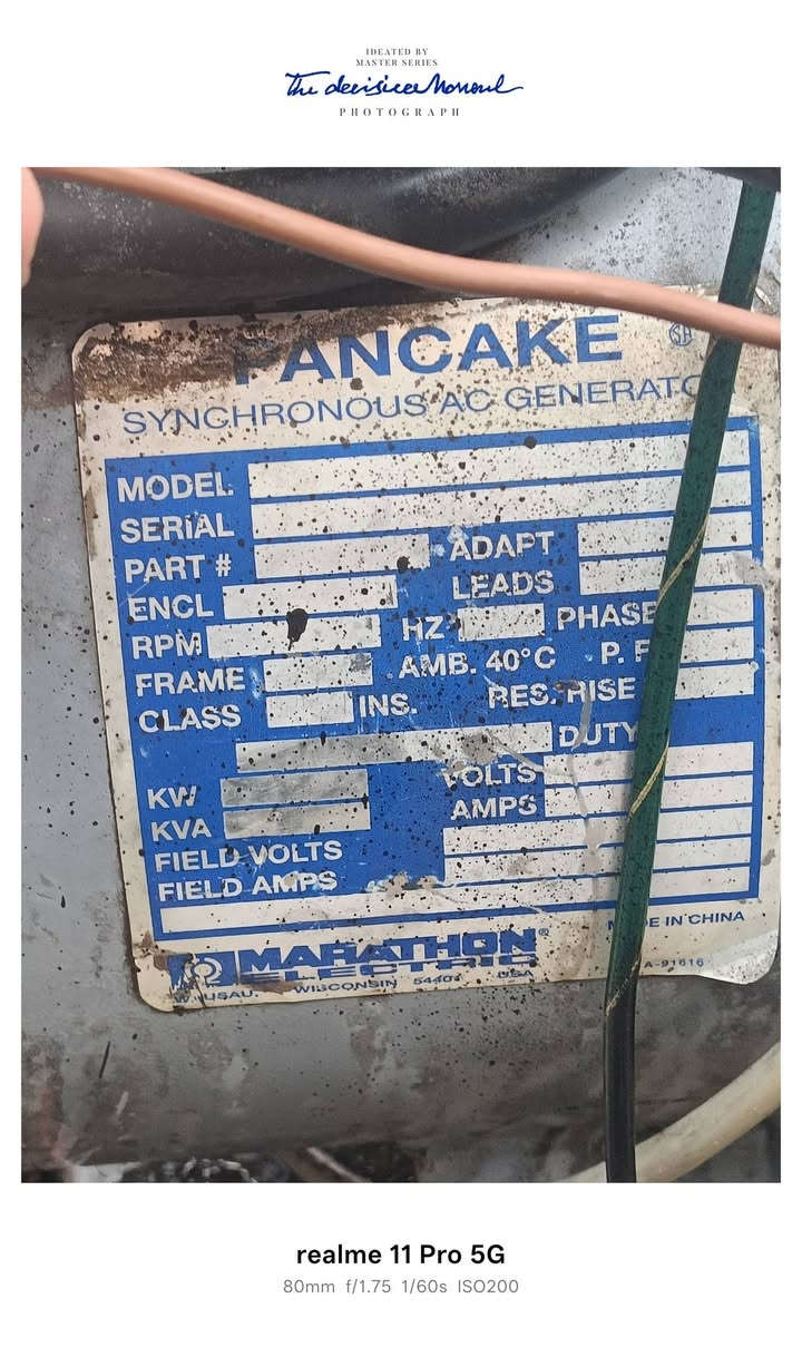 السلام عليكم مولد 3بساتم مال ابراج شرط الشغل 7كيفي 30امبير.ما بيها دخان او تنقيص.. مكاني موصل ايمن.***********.سعر 4اوراق ونص.بيع مستعجل..
