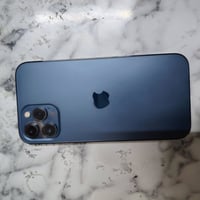 ايفون 12 برو ماكس  السعر 550 وبي مجال شي قليل ما مبدل بي شي بطاريه (84...