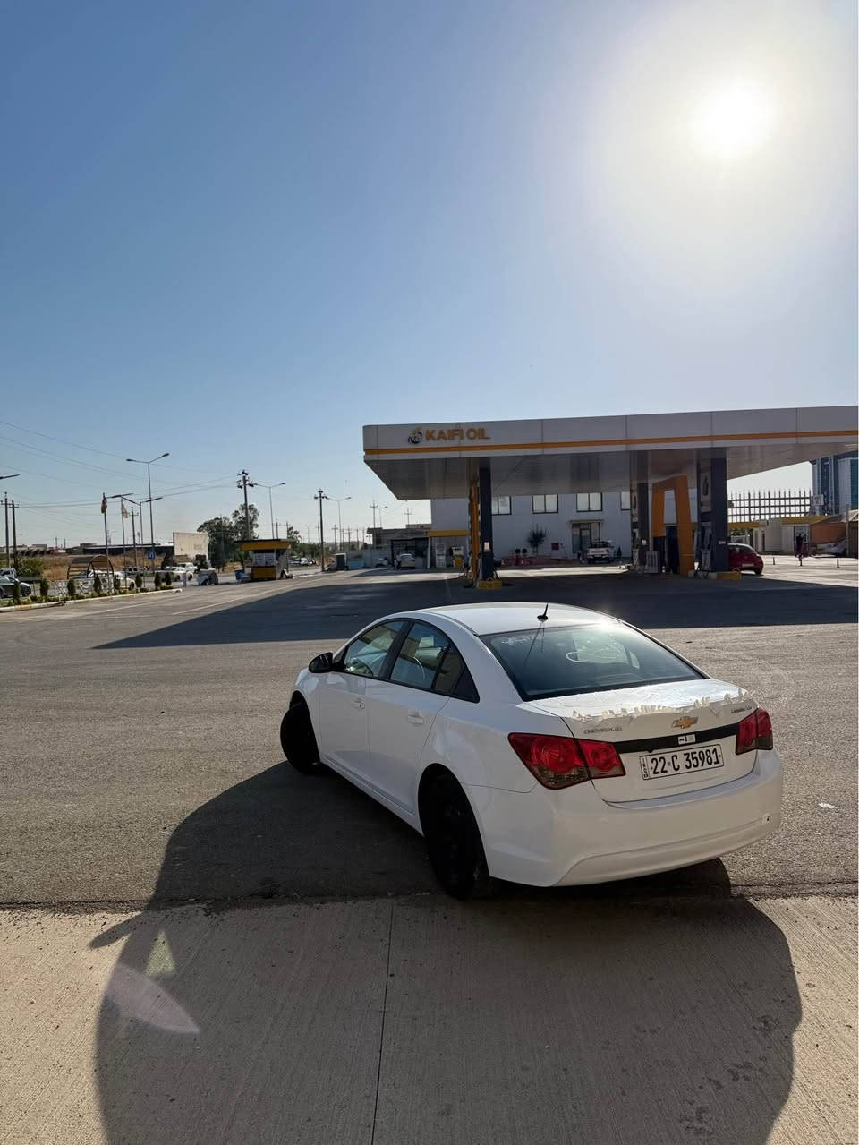 شوفرليت كروز موديل ٢٠١٣دووبست صبوغي هيا بيمسروفة كير مكينة بشرت ژم. *********** كركوك, العراق

