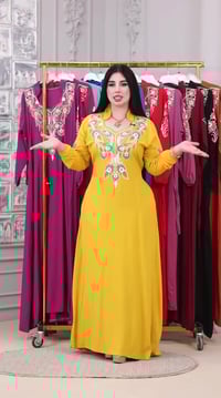 دشداشة نسائي • كشمير مصري • فري سايز 3XL