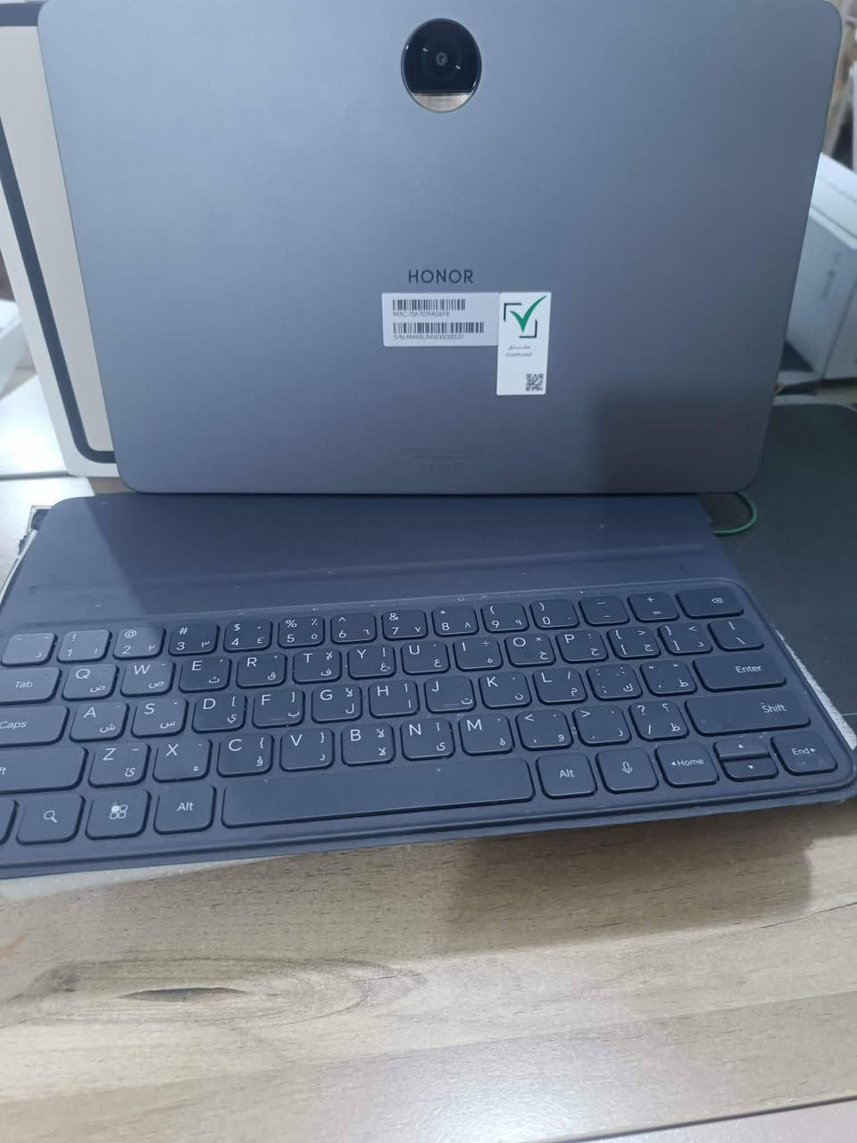 هونر باد 9...  pad 9
نظيف لدرجه الجديد 

مستخدم اقل الشهر 

ذاكره 256

ملحقات 
كيبورد... شاحنته الاصليه.. باكيته 

275 الف دينار قفل شامل توصيل


**إذا كنت صاحب هذا الإعلان وتريد حذفه لأي سبب، رجاءا أرسل رسالة إلى الدعم الفني**