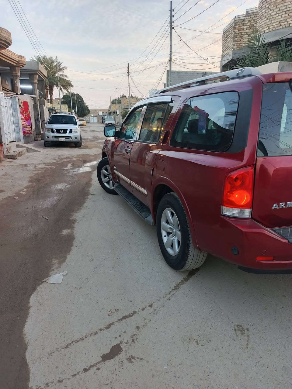 سلام عليكم…
نيسان ارماده 2008 رقم بغداد الماني مشروع وطني مكينهV8 بدون حادث صبغ حزام للجماليه منضومة غاز وبانزين السياره فول مواصفات  Le
بصمه
فتحه
تحكمات
تبريد4قطع 
جلد+كشنات كهربائ
كامره حساسات
جنطه كهربأ
مري كهرباء
دوسه سكليتر كهرباء متحركه
السعر(90)مكاني بابل الحصوه
الشراي يتصل(***********)
