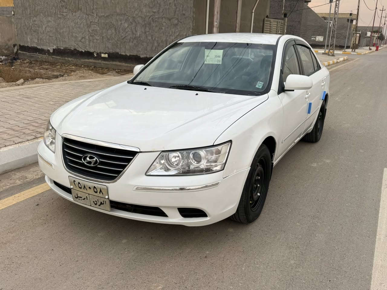 ياالله السلام عليكم 
سوناتا 2009صبخ حزام بدون اي دواخل تكسي خليج محرك   2400   سونار مرفق في المنشور 
السيارة جاهزة على داير ملم ابسم كردي تحويل او وكالة وعندي بيه وكالة 
  سعر (93)   
وبيه مجال قليل 
عنوان واسط الصويرة ***********
