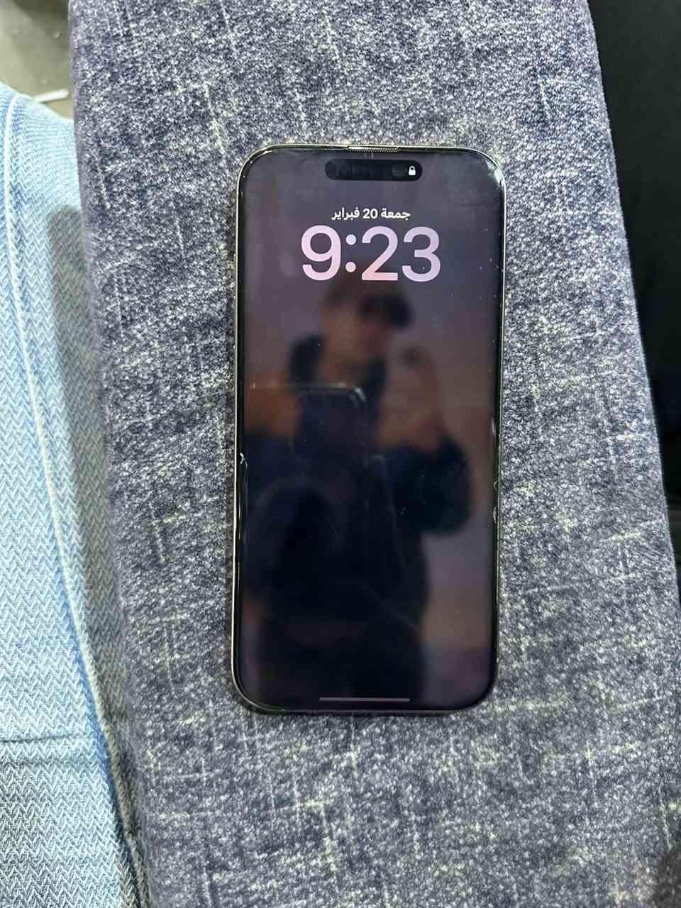 سلام عليكم 16برو ماكس نضافه 100‎%‎
بطاريه 100
مشحون126
بعده بضمان ماله 
سعر مليونو450وبي مجال شي قليل ***********
