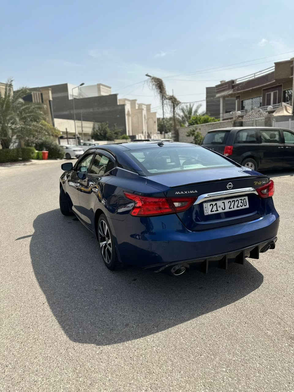 السلام عليكم 
نيسان مكزما 17 
للبيع او مراوووس ..🔵
فول vip 
حادثها من امريكا جاملغ خلفي و بالعراق صار بيها باب خلفي جهة السايق و بنيد و جاملغ جهة الصدر  

مراوس ب كادنزا او فورتي او نيسان سني او النترا او سوناتا 

للاستفسار 
***********

