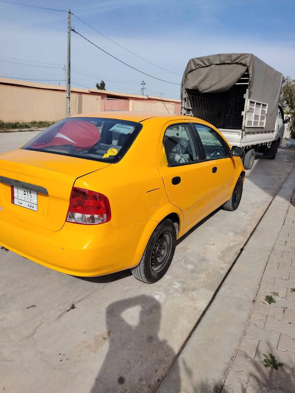 مدیل ۲۰۰٦
مشروع وطنی سنویە ل ۲٨
بي بطاقة بنزین
كیرمحرك كارباءيات الكل  شرط
 تبرید شغال جام کهربائی الباتری جدید
٤٥ ومجال
***********
***********
