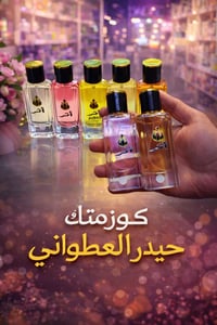 عطر أثر • ثبات وفوحان • كوزمتك حيدر العطواني