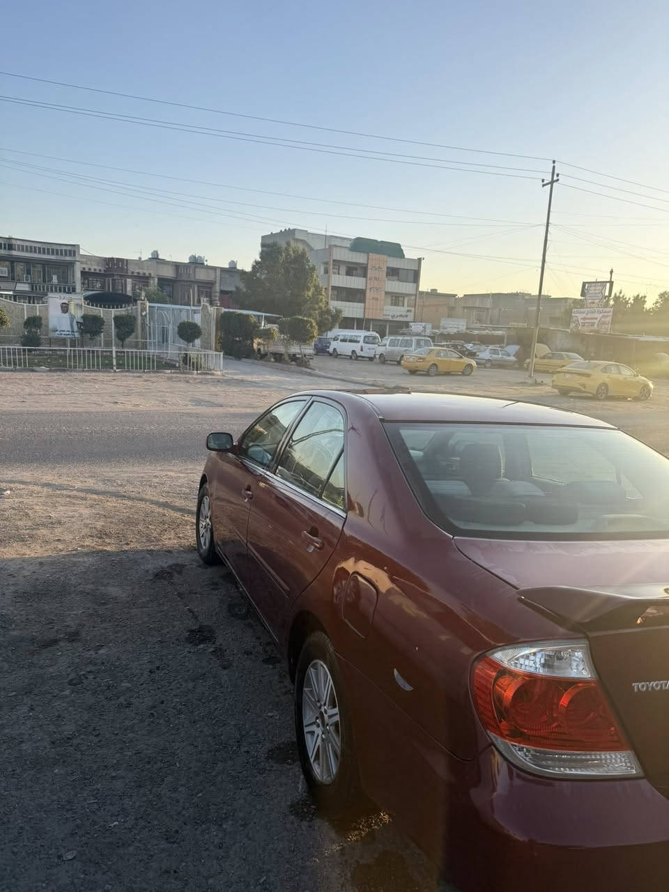 السلام عليكم سياره كامري للبيع ٢٠٠٦لون ماروني السياره مصبوغه احزام جماليه فقط بدون حادث دواخل حلوه تبريد ثلج مكاني بغداد حي الجهاد السعر ٨٨
***********
