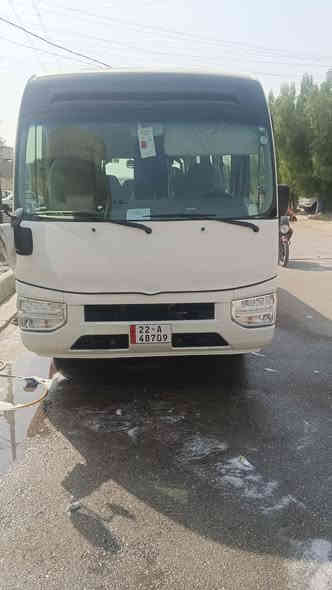 سلام عليكم كوستر موديل 22كاز ماشيه 32 الف جاهزه دوشمه كاعيه كشنات يساره جديده الستفسار ***********
