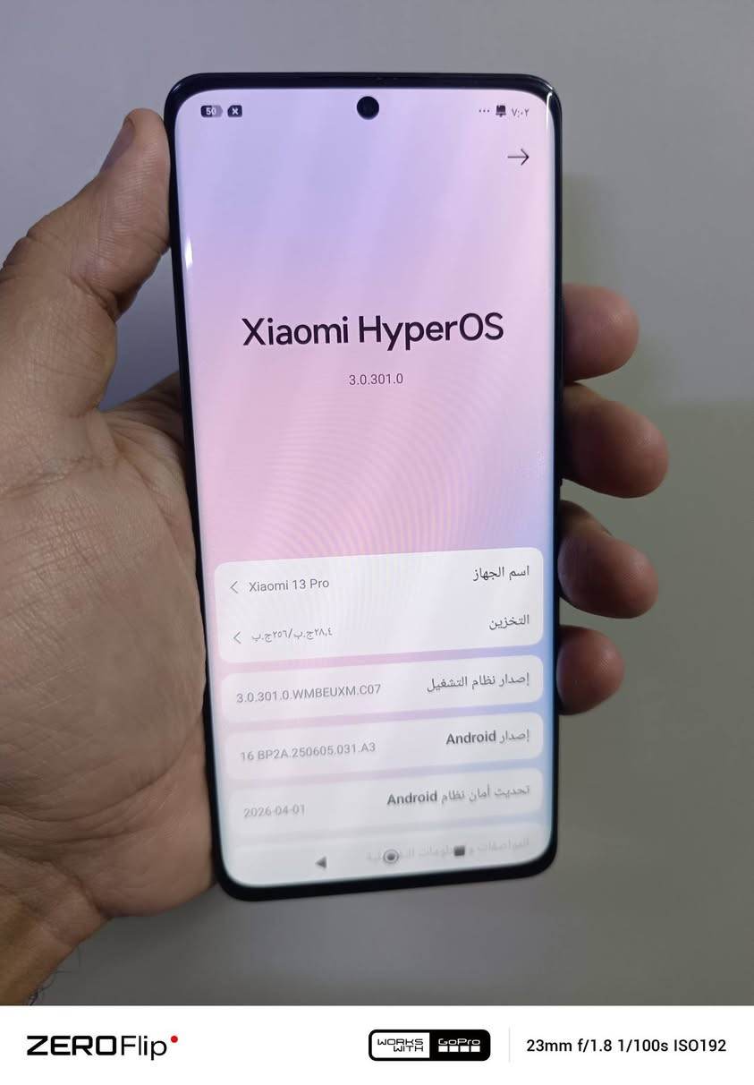 شاومي 14 تي عادي ذاكره 512 كفر فقط  ب 375

شاومي 13 برو دبل خط ذاكره 256 فلاش يشكل 375 الف بغداد جميلة *********** لاتخابر وتعامل
