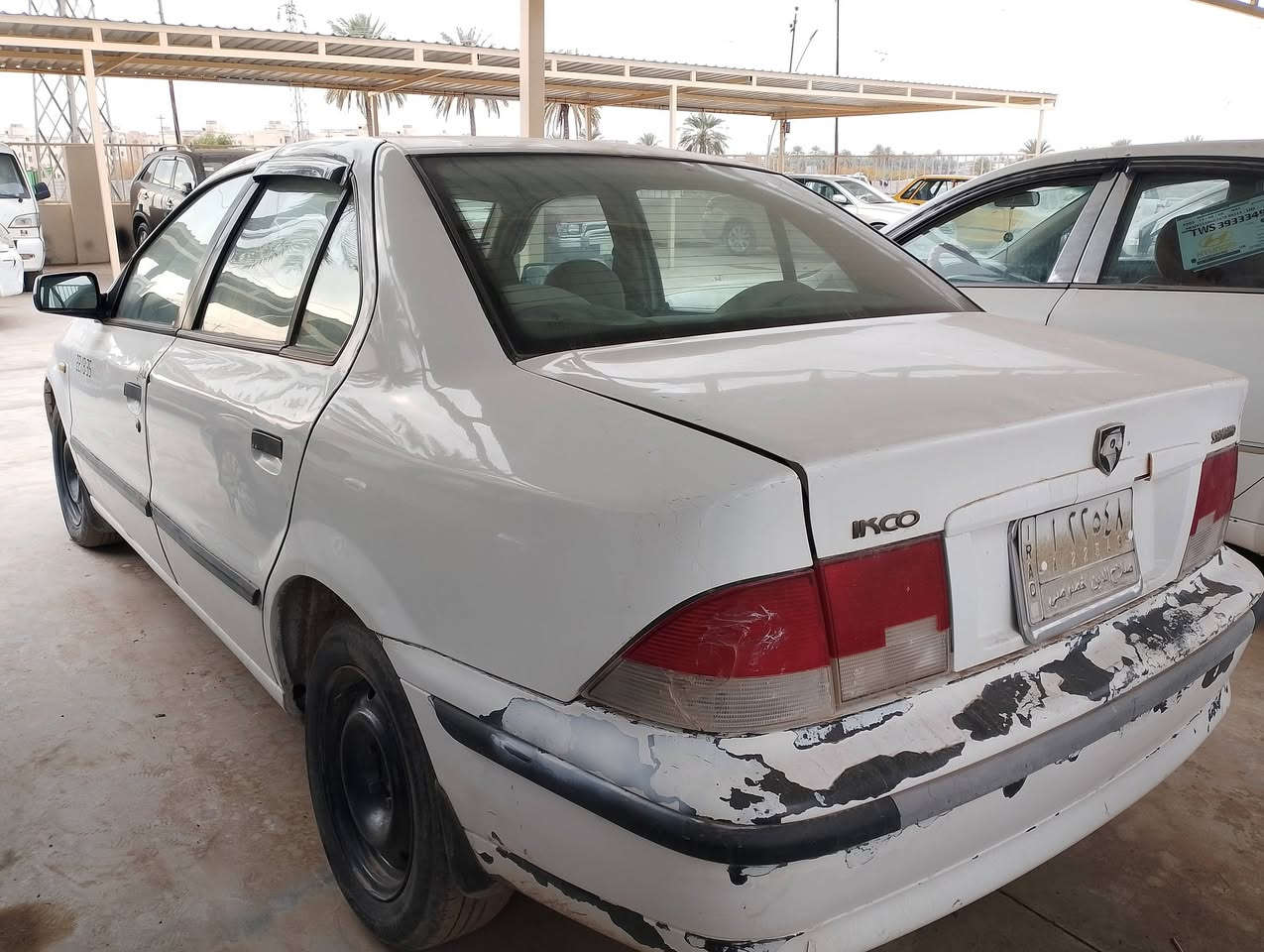 للبيع سمند 2011كير ومحرك كورلا 
صدر امامي خلفي جديد سنويه لل28 محرك وكير خير من الله بدون صبغ بيها جاملغ أمامي صبغ فقط داخل جديد مكان السياره صلاح الدين بلد السعر 30وبيها مجال قليل +***********
