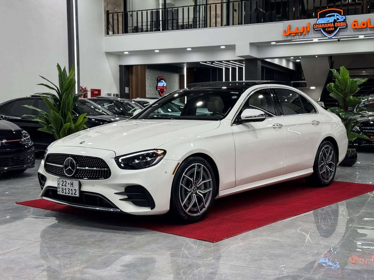 Mercedes E350 AMG
موديل:-2021
ماشيه:-42 الف ميل
مواصفات:-  بانوراما-5 کامیرە-رادار 360 -سماعات بورمستر- کشن تدفئه و تبريد-  دواخل كريمي بلادی-دواخل ليد-4matic-.….
سياره وارد امريكي 
ضرر:- جاملغ خلفي صبغ باب خلفي تبديل شركة 
بدون دواخل بدون ايرباك
رقم شاصي: W1KAF4GB2PR145490

تفاصيل اكثر الاتصال علی ارقام التاليه 
***********
*********** 
عنوان:- اربيل منطقة معارض وراء شارع ٤٠م
Shahama erbil cars
