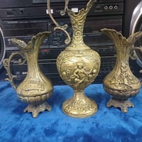 طقم ملكي • برنج ثقيل • نقوش بارزة