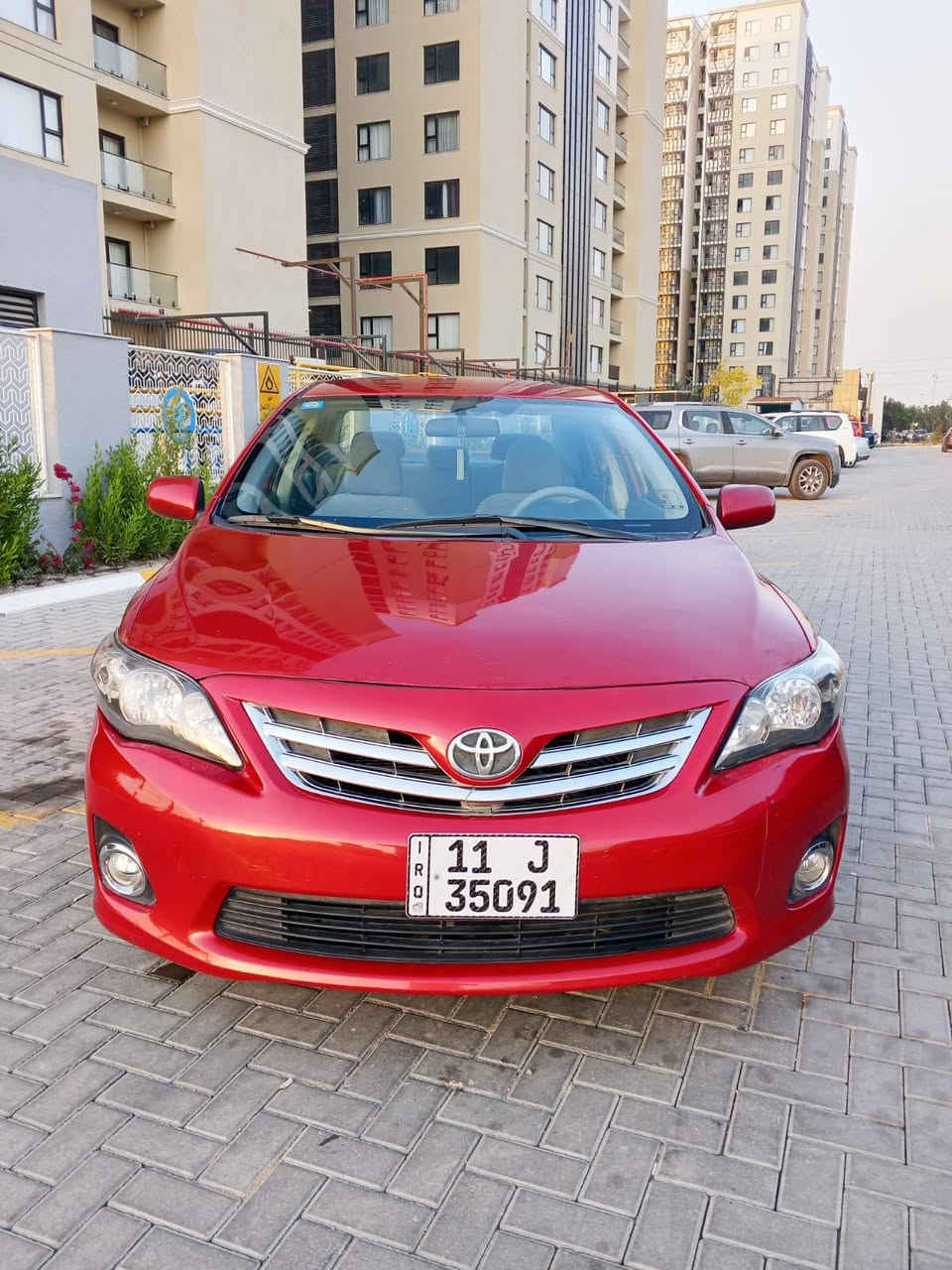 سلام عليكم
كورلا 2009
رقم بغداد الدولي 
كير ومحرك خير من الله 
تخم تأثير وصدر جديد
تبريد ثلج 
بيه مكانت صبغ رش 
سعر شده وبيه مجال 
المكان بغداد العامرية 
***********
