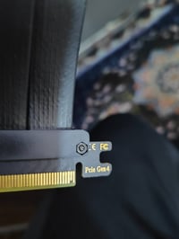 ريزر كرت شاشه فكرته يخلي الكرت واكف pcie gen 4 كامل ملحقاته مع براغي ش...