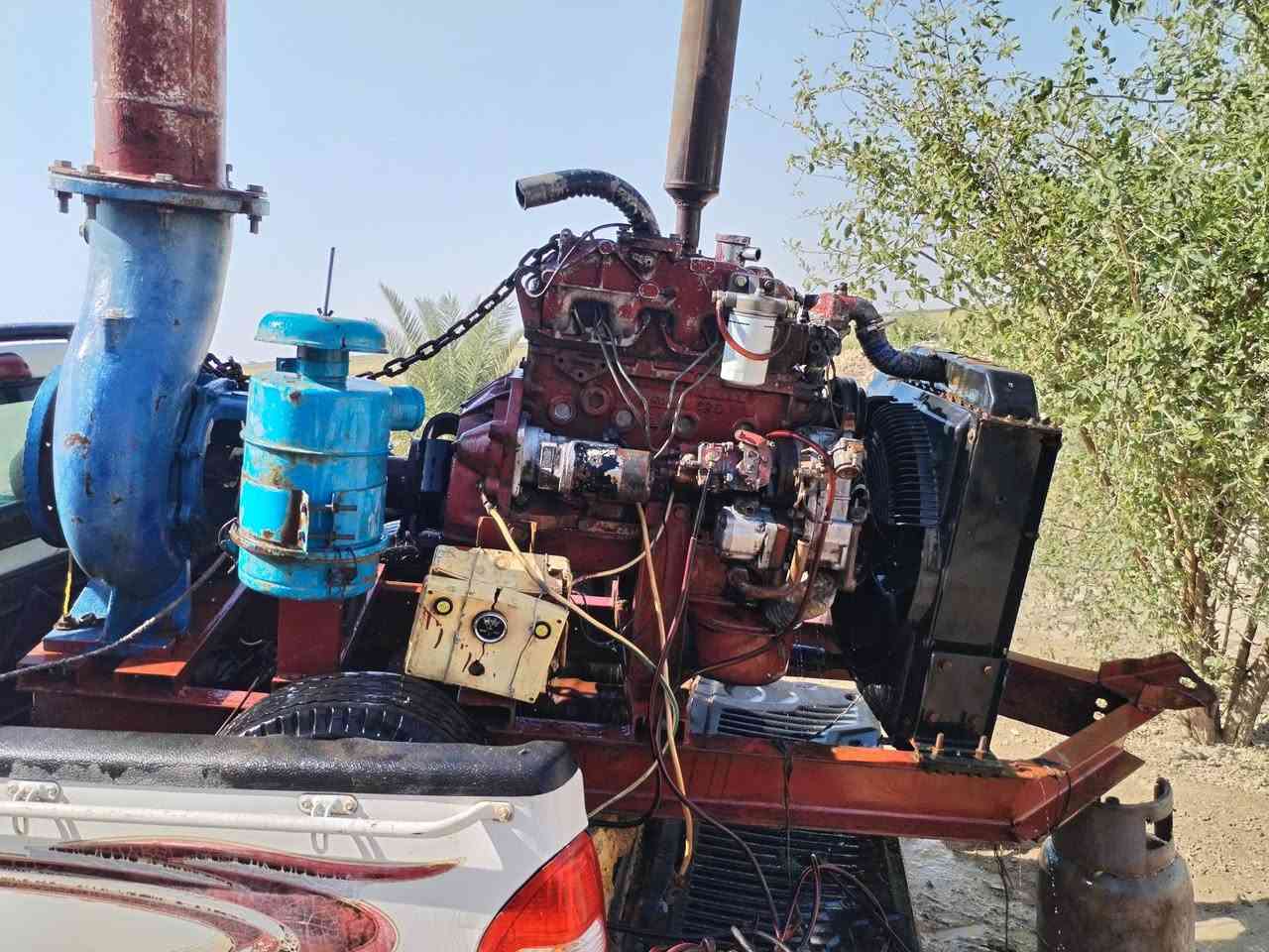 مضخه ماء فيات افيكو للبيع نضيفه لا صرف ولا بخار خنزيره ايراني 8 ب 8 ام التاج بيه ماي خير من الله مكانه ديوانيه قضاء البدير ***********
