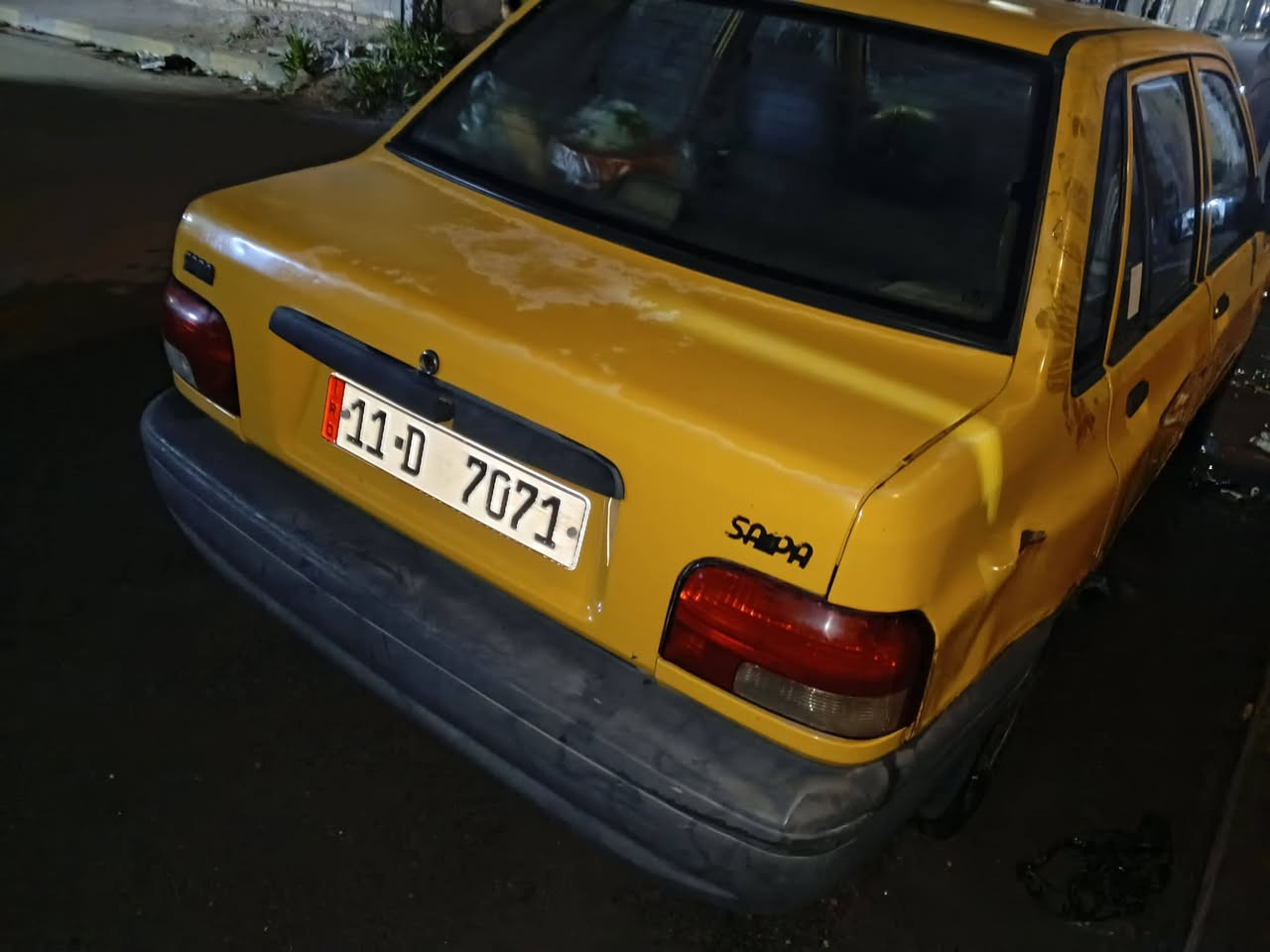 سايبه 2011 مصفره هيه وغرامات رقم انكليزي جديد محرك بي تبخير صدر امامي خلفي جدد تخم تاير جديد كهربائياتهه شغاله بيه خياسات بل الصندوك شواصيهه بلاديه مابيهن لافطر ولاكسر السعر 20 ورقه وبيه مجال للطيبين الرقم *********** /واتساب ***********
