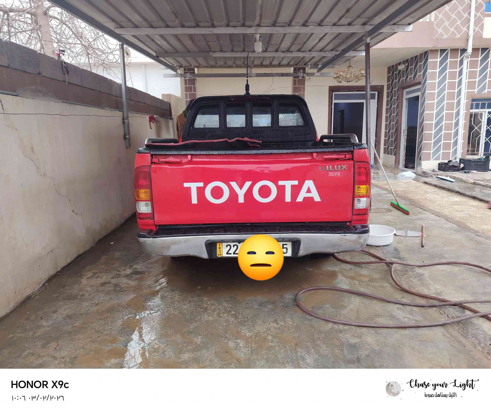 سلام عليكم هايلوكس 2009 للبيع كيوتي شاصي 19 رقم أربيل السياره جاهزه من كلشي السياره مال جناي سعر السياره 160 بي مجال بصيط رقم الجوال ***********
