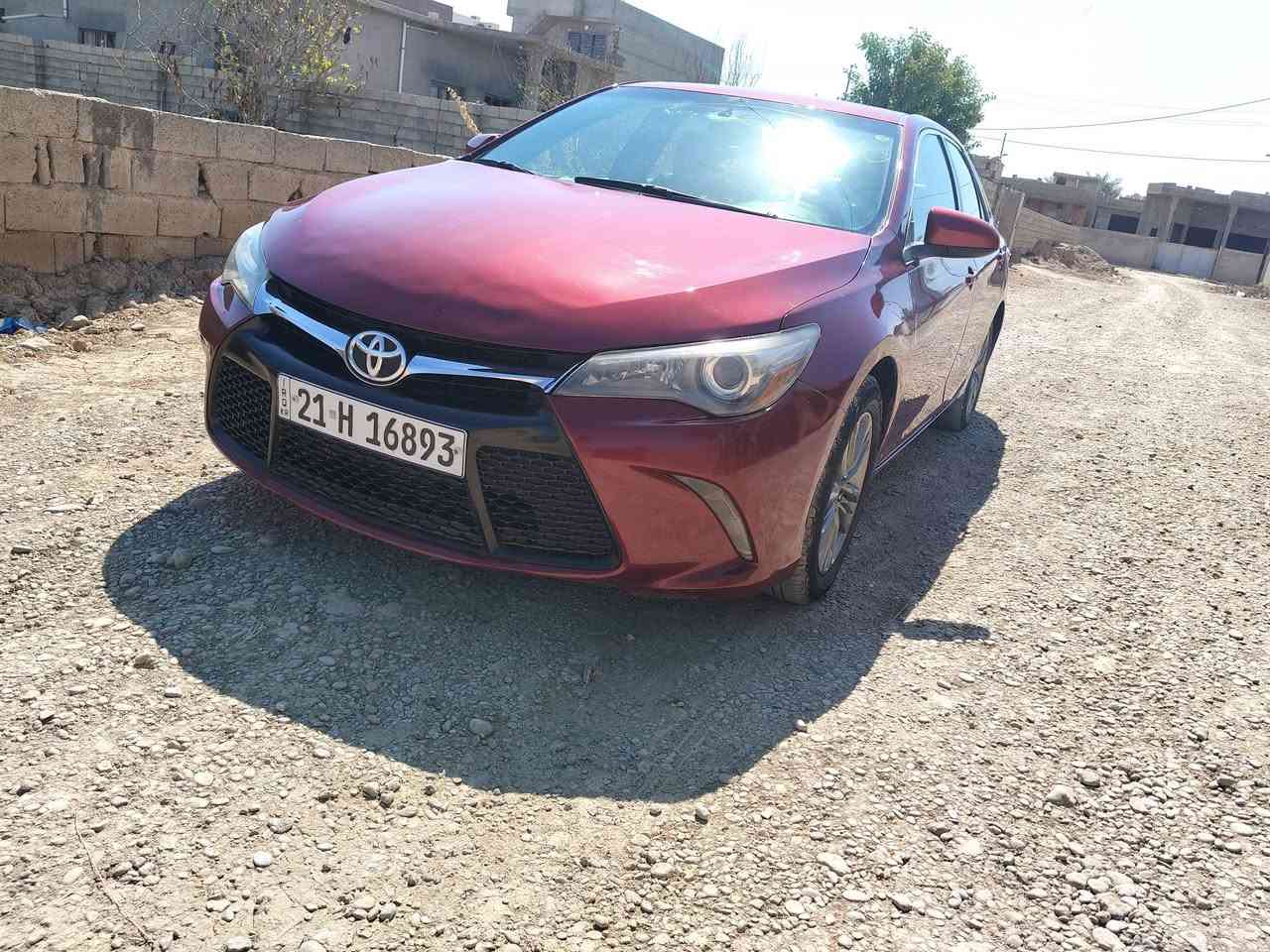 سلام عليكم كامري موديل 2017 بيه بونيد مبدل
se
4تواير جديده
رقم سلميانيه درلي
دفتر بانزين بيه سعر 138 عنوان كركوك الحويجه  ***********
