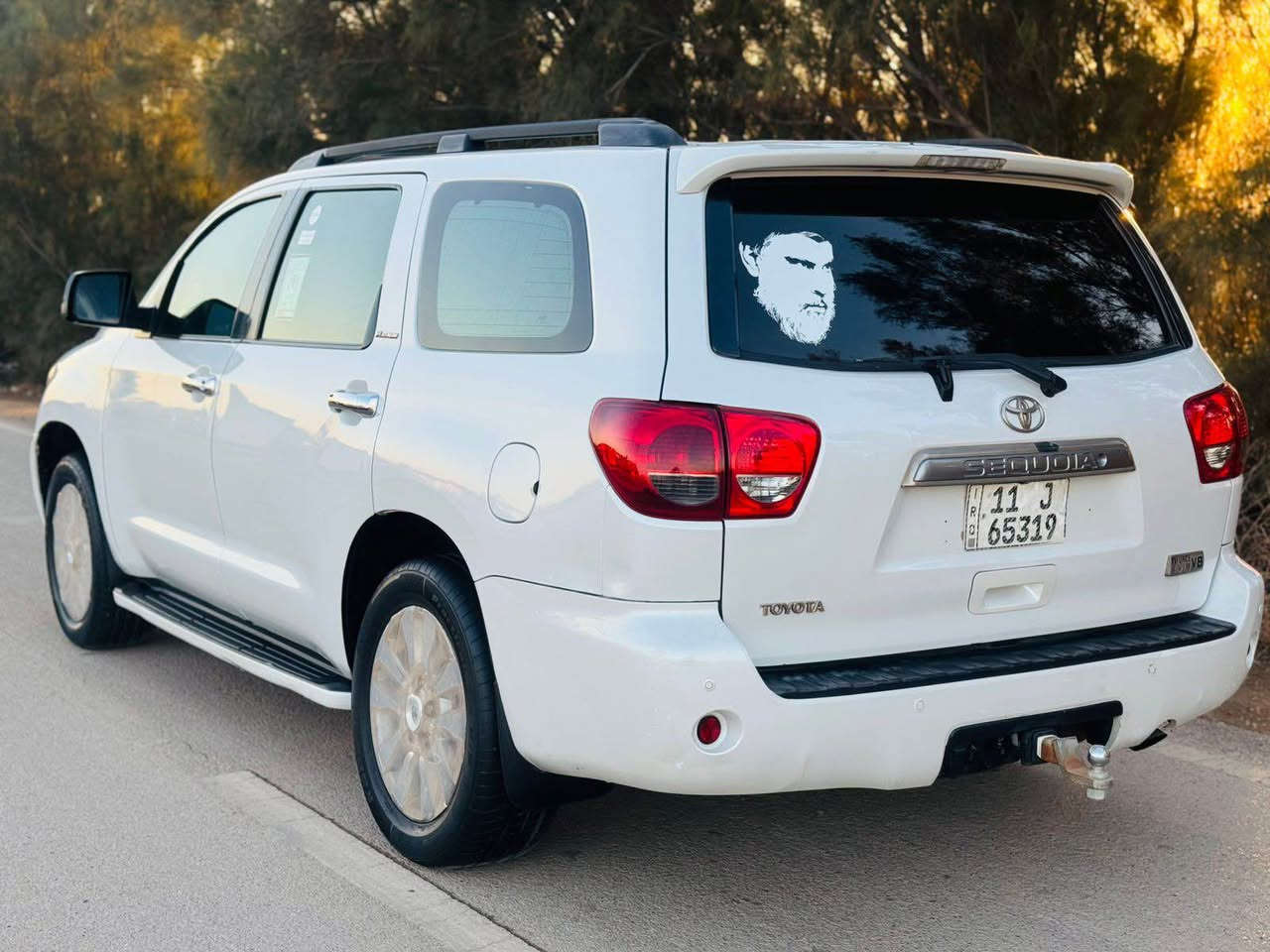 لسلام عليكم
           تيوتا سيكويا  بلاتينيوم 
بسمي مشروع وطني 
موصفاتههً معروفه
داخل مشمشي
.الموديل:2009
.المواصفات(platnum) 1/1
ماشيه 200 الف
.سلايد روف
كشناتً جلد
.زراكات 
.كامره
.تحكم ستيرن جهتين
.ستيرن كهرباء
.مري شفط
.كشنات جلد +تدفئه تبريد
.بردات جانبيه بلاديه
.شاشه ايباد
.V8(5700)
.بعد بيها هوايه مواصفات 
سياره مكفول كفاله عامه 
شبر صبغ يم جاملق خلفي
.السعر 172
مكان السياره بغداد
***********
*********** بغداد, العراق
