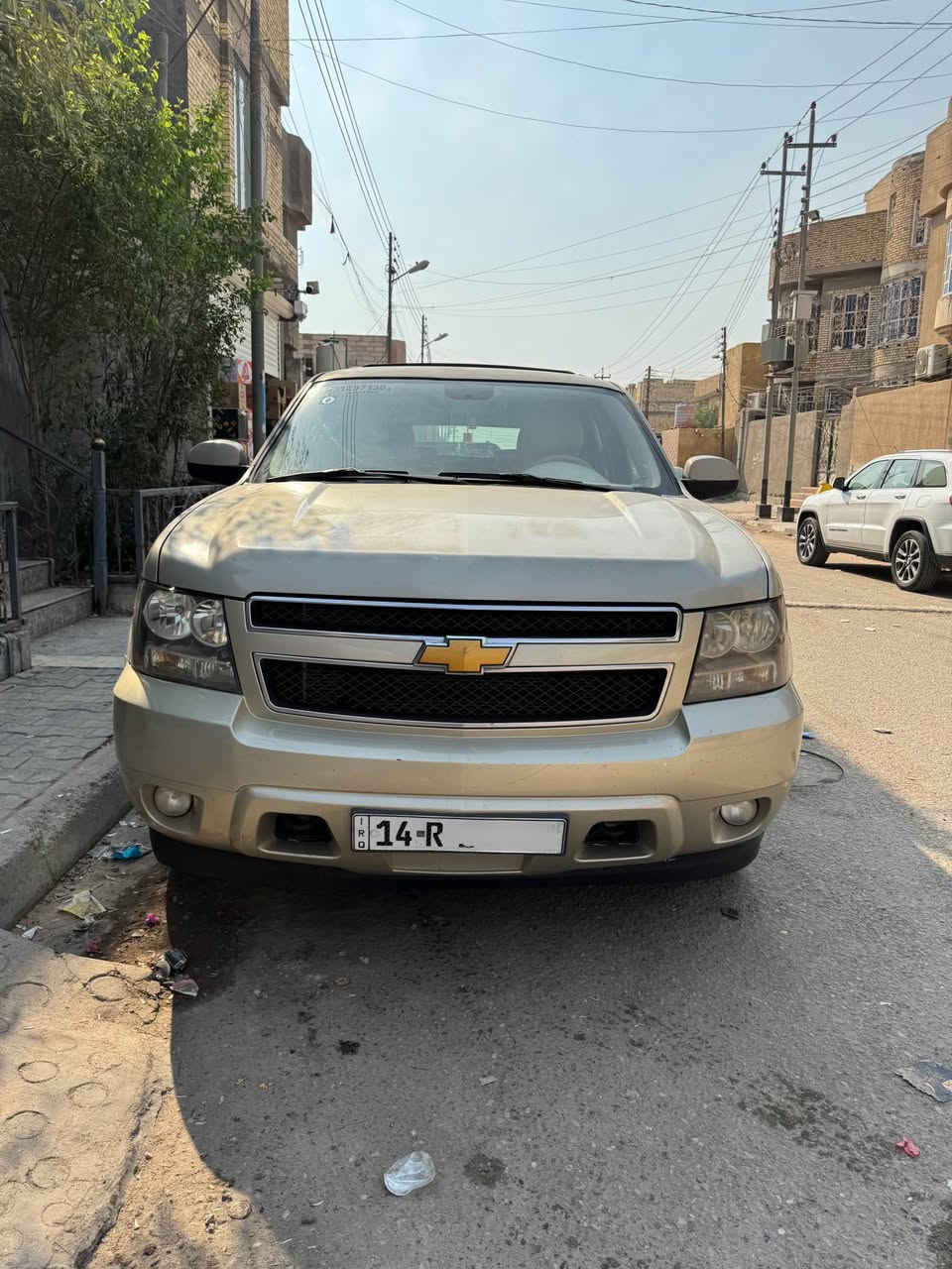 السلام عليكم 
تاهو ٢٠١٤
خليجي السيارة مكفولة كفالة عامة 
بأسمي السياره LT جاهزة تخم تاير و حدادية و تبريد 
السيارة بيها جراد بنيد و قماره و توه بادي بيها الجراد 
السياره ماشيه ٢٠٠ الف 

مواصفاتها 
تشغيل عن بعد 
تحكم ستيرن
وبعد هواي مواصفات معروفة لل LT
هذا رقمي للإستفسار اكثر 
***********
