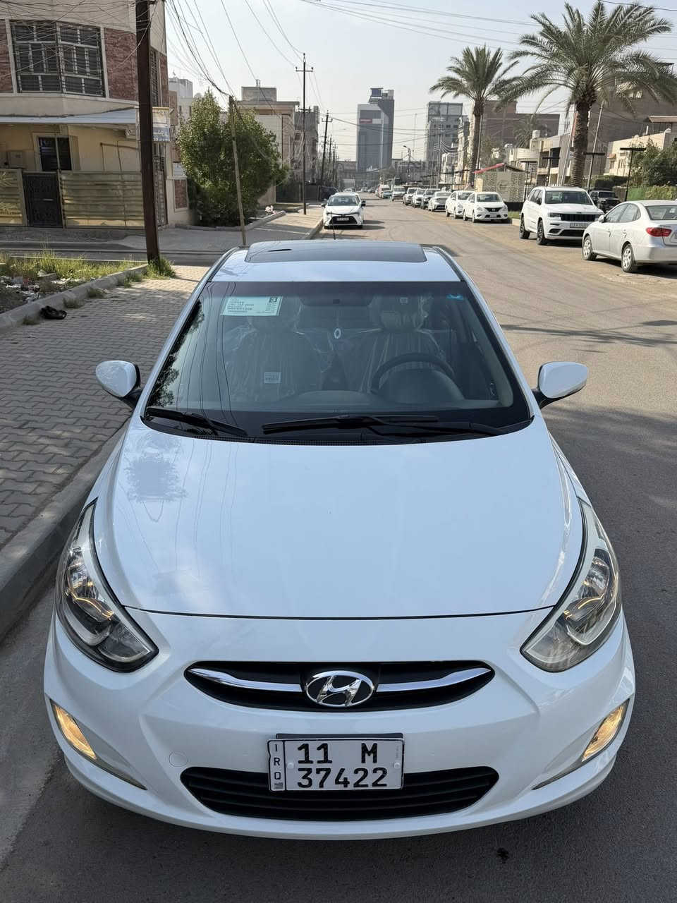 اكسنت 2016 خليجي محرك 1600 دوش قطرتين رقم بغداد الدولي الجديد باسمي سنوية وهزة جديدة فول مواصفات 5 ويل كب كروم داخل لونين اشاير بالمري تحكمات ستيرن جهتين فتحة سقف لد امامي خلفي شاشة اندرويد السيارة كاملة بدون نقص ماشية 120 الف كيلو حقيقي عليها ادامة كاملة تخم تاير تبريد ثلج صدر امامي خلفي كير ومكينة بلادي بدون فتح بدون ضربة بدون حادث بيها ربع قطعة صبغ فقط 

العنوان بغداد المنصور 
السعر 114 وبيها مجال 
هاتف ***********
