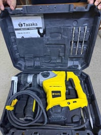 دريل همر من شركة tazaka 1500w شركه صينية غنية عن التعريف الدريل جديد ا...